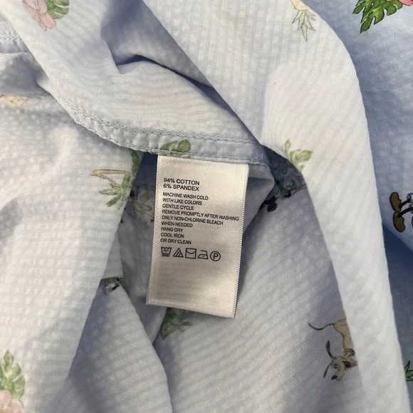 Tommy Bahama Disney Shirt Size Large Mickey Mouse Nova Wave Beach Cruiser - Picture 6 of 9